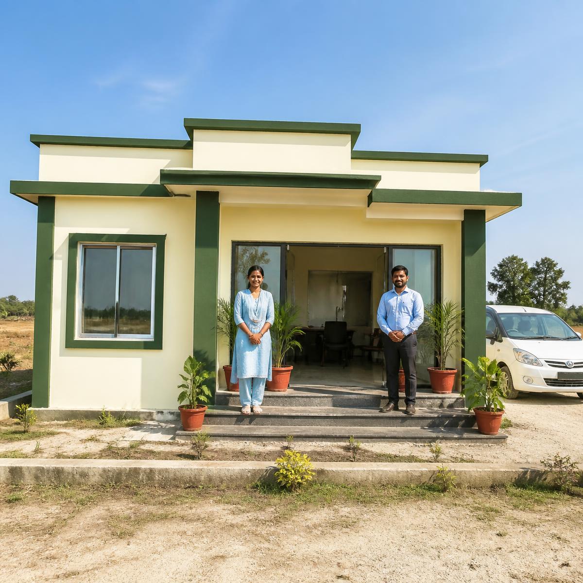 GK's Infra Projects site office at Kotapolur near Sullurupeta
